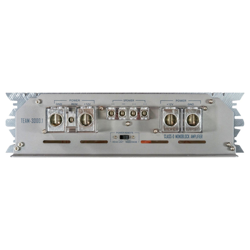 TEAM-3000.1D // 3700 Watts RMS Monoblock Car Amplifier CT Sounds