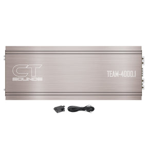 TEAM-4000.1D // 4700 Watts RMS Monoblock Car Amplifier CT Sounds