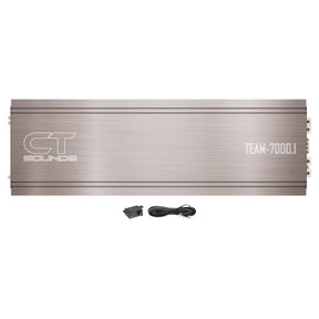 TEAM-7000.1D // 7400 Watts RMS Monoblock Car Amplifier CT Sounds