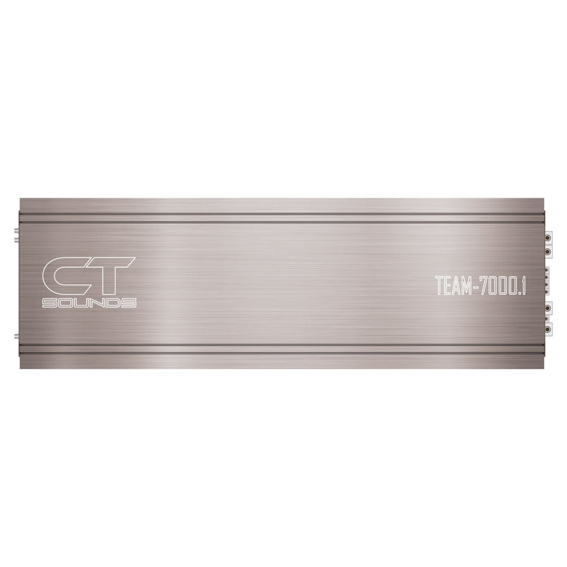 TEAM-7000.1D // 7400 Watts RMS Monoblock Car Amplifier CT Sounds
