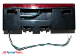 Low Profile Multi-Function LED Taillight, PASSENGER, Stop / Turn / Tail / Side Reflector - Tecniq