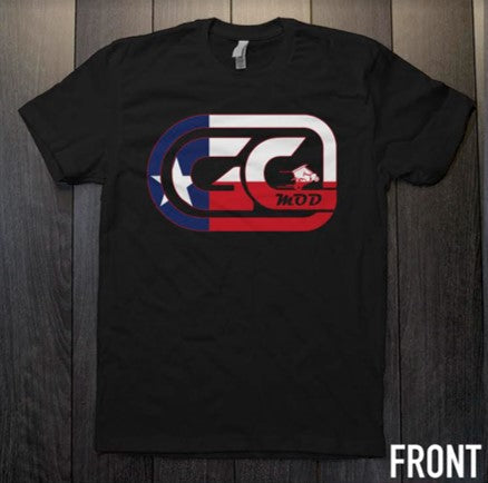 Golf Carts Modified GCMod Texas Flag Shirts