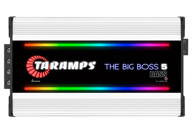 Taramps Big Boss 5 Bass 5000W RMS Monoblock Amplifier 0.5-Ohm~2-Ohm Taramps