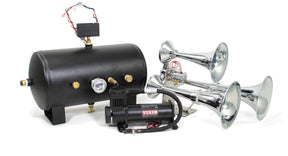 The Riot 544K Nightmare Edition Train Horn Kit HornBlasters