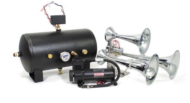 The Riot 544K Nightmare Edition Train Horn Kit HornBlasters