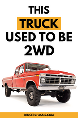 Kincer Chassis 2wd to 4wd Conversion Kit including Axle - 1967-1979 Ford F-Series Kincer Chassis