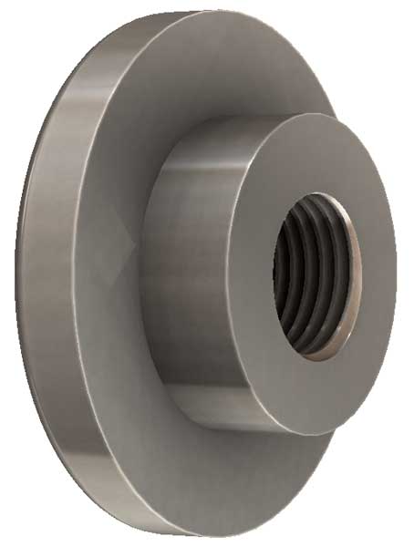 Threaded Weld Washer 3/8"-24  6 Pack