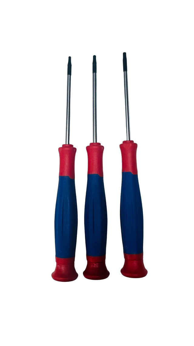 WorkPro Precision Screwdriver Set 3PCS Hexagon socket head screwdriver: T7, T8, T9 TekShack