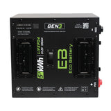 Eco Battery (48V) 51V 105Ah Thru-Hole LiFePO4 Battery / Heated Eco Battery
