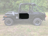 Half Doors - Gloss Black 2018-2026 Roxor Roxor Fortress Pro