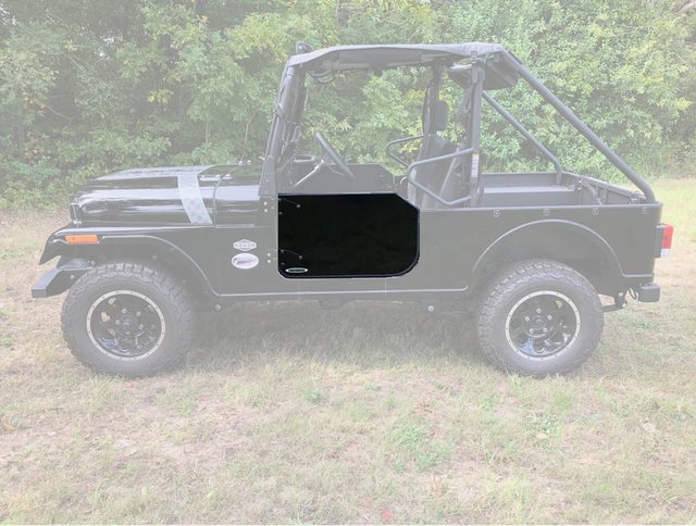 Half Doors - Gloss Black 2018-2020 Roxor Roxor - Extended ROPS Fortress Pro