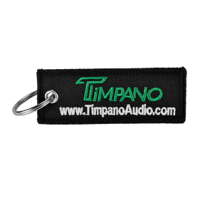 TPT Fabric Keychain Timpano Audio