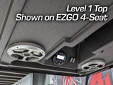 88in Universal-Fit Golf Cart Stereo Tops (4-Seat)