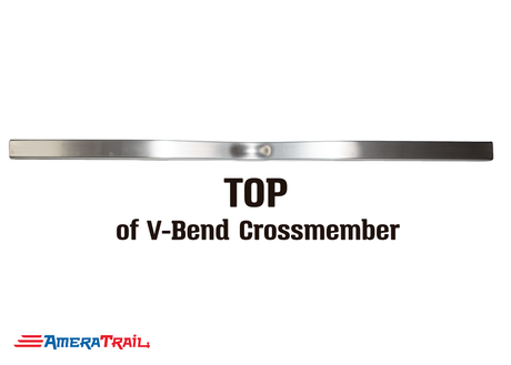 59 X 3 X 3" V Bend Cross Member, 1/4" Wall, Structural Aluminum
