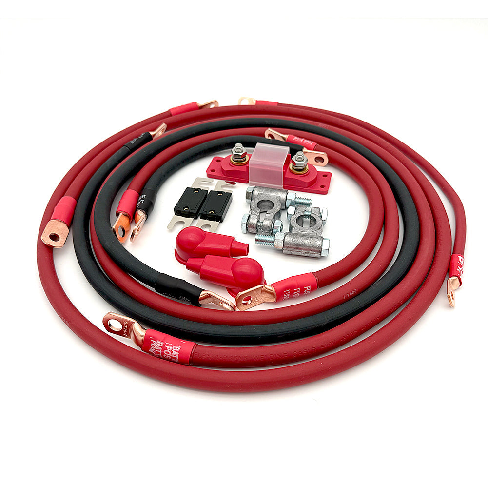 Toyota Sequoia Big 7 Battery Cables Kit (Gen 1 - 2001-2007)
