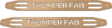 Accent Panel Set for the Tracker 800SX Nerf Rails (3-Seat)