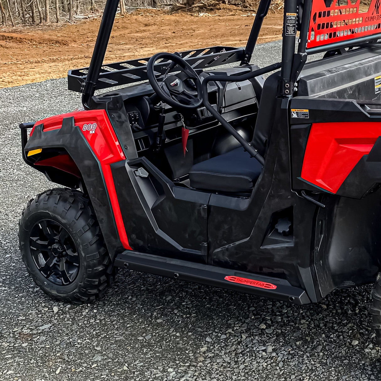Tracker 800SX Nerf Rails (3-seat)