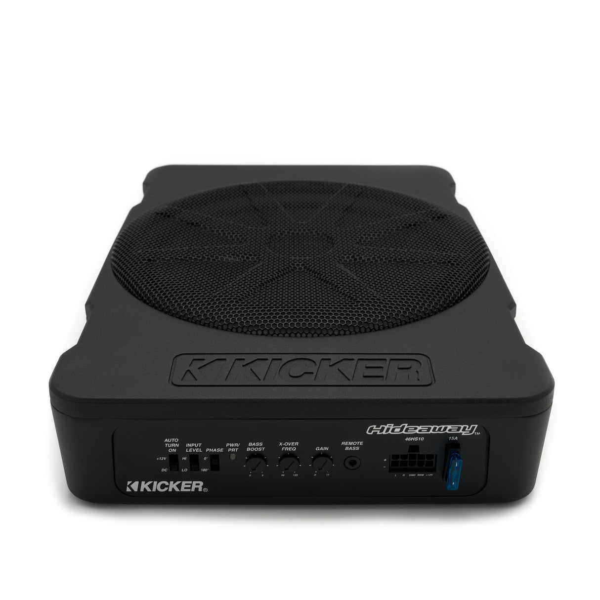 Kicker Plug & Play Hideaway Powered 10" Subwoofer Bundle Upgrade | '07 - '18 JK Wrangler