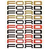 Vinyl Fox Vinyl Grille Letters| '22- Current Ford Bronco Raptor