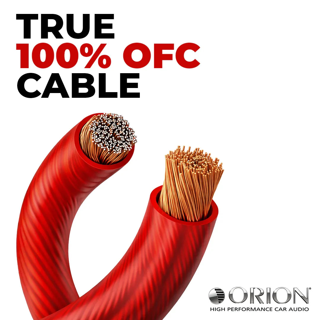 Orion XTRCOPPERKIT4 4-GAUGE 100% OFC AMPLIFIER WIRING KIT Orion