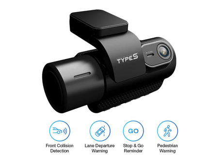 Type S T401 4K Dual View Dash Cam
