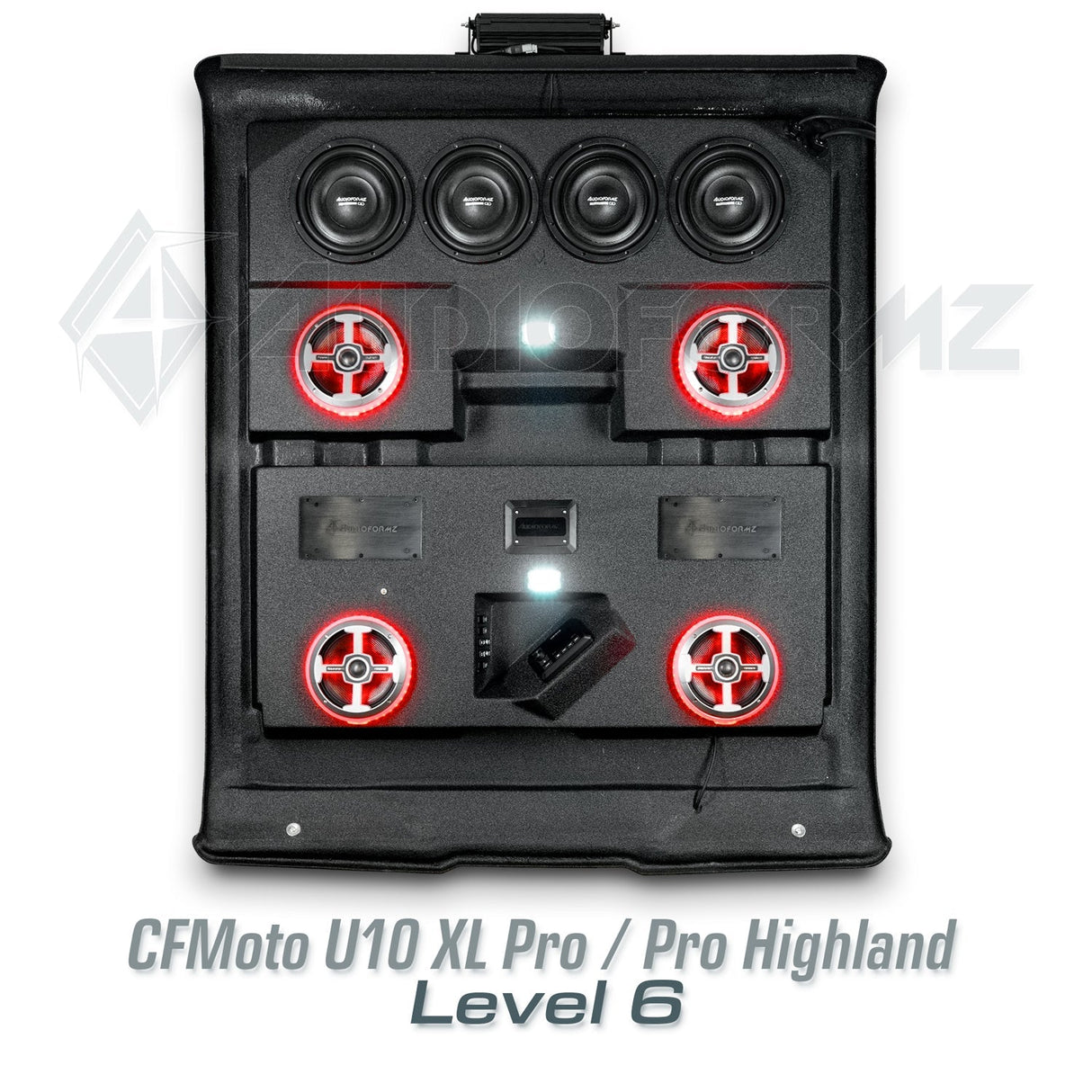 2025+ CFMoto UForce U10 XL Pro Stereo Tops (4-Door) CFMoto