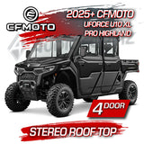 2025+ CFMoto UForce U10 XL Pro Highland Stereo Tops (4-Door) CFMoto
