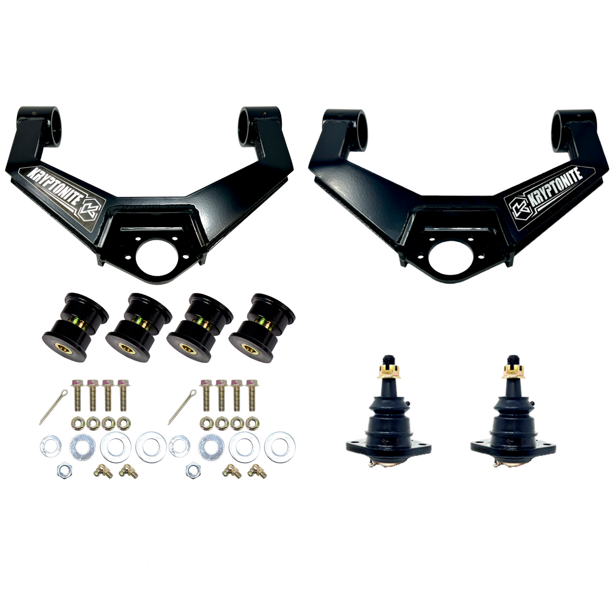 KRYPTONITE UPPER CONTROL ARM KIT FOR 2011–2019 CHEVY/GMC 2500HD/3500HD