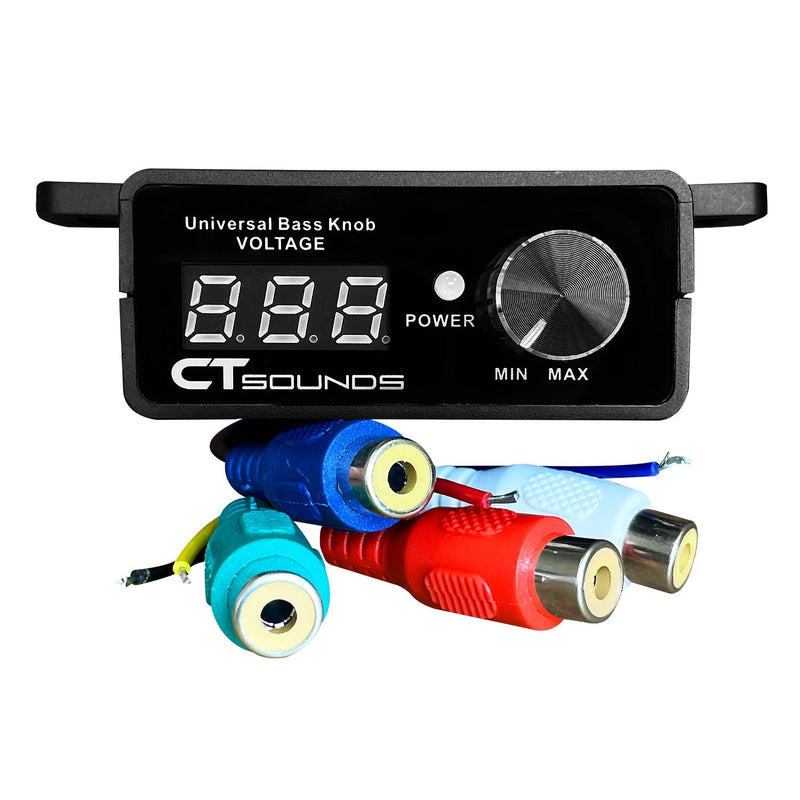 Universal Bass Knob with Digital Voltmeter & On/Off for Amp CT Sounds