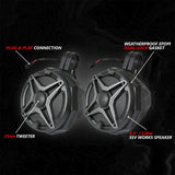 2024-2026 Can-Am® Maverick R, Phase-2 A-Spec 800watt 4-Speaker System SSV Works