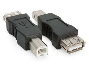 USB Female to USB Type B Male adapter TekShack