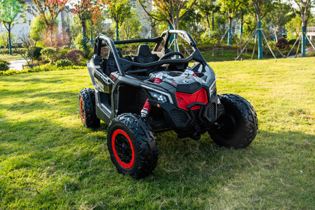 4 Wheel Drive 2 Seater ATV Ride On UTV Quad Electric Buggy Truck W/Magic Cars® Parental Control