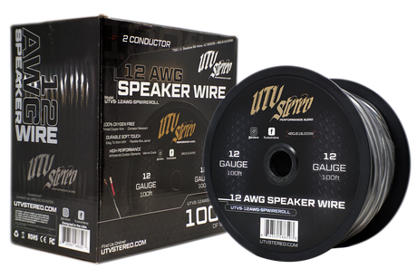 12 AWG Speaker Wire Roll - 12ft | UTVS-12AWG-SPWIRE-12