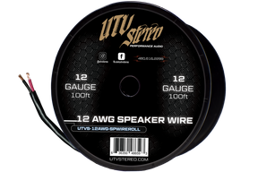 12 AWG Speaker Wire Roll - 12ft | UTVS-12AWG-SPWIRE-12 UTV Stereo