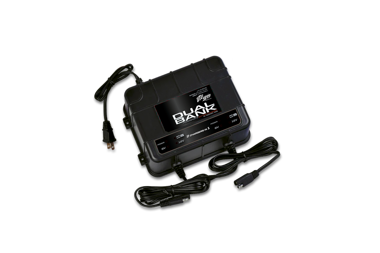Dual-Bank Battery Charger / Maintainer | UTVS-BCM2 UTV Stereo