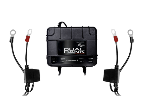 Dual-Bank Battery Charger / Maintainer | UTVS-BCM2 UTV Stereo