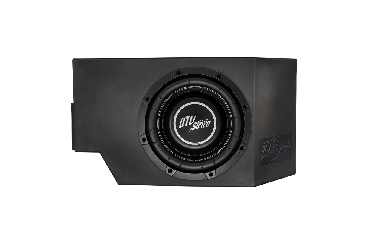 Can-Am® Defender HD11 Vented 10" Rear Passenger Subwoofer Enclosure Unloaded | UTVS-DEF2-VENC-PASS-10-REAR UTV Stereo