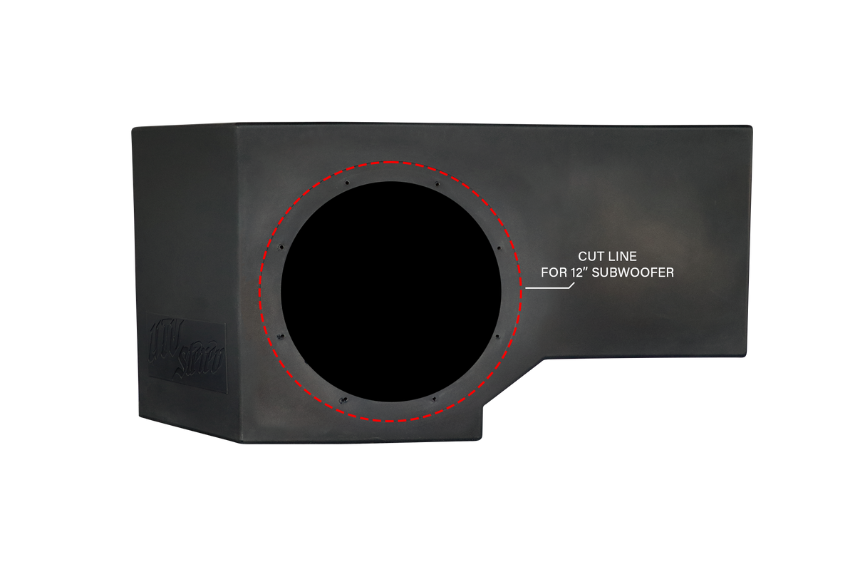 Can-Am® Defender HD10 1000W Single Passenger Side 10" Subwoofer Kit | UTVS-DEF-SUB-1000 UTV Stereo