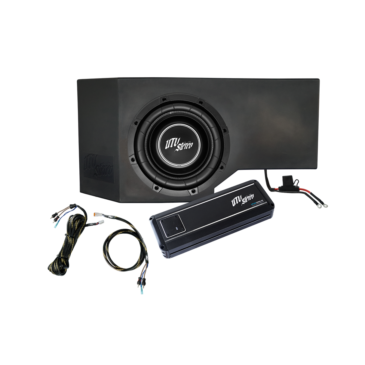 Can-Am® Defender HD10 1000W Single Passenger Side 10" Subwoofer Kit | UTVS-DEF-SUB-1000 UTV Stereo