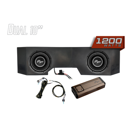 Can-Am® Defender HD10 1200W Dual 10" Subwoofer Kit  | UTVS-DEF-SUB-1200-2 UTV Stereo