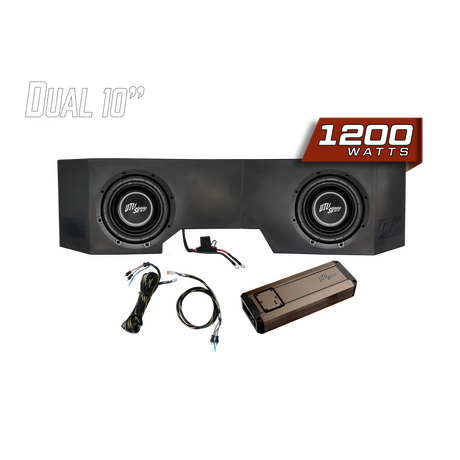 Can-Am® Defender HD10 1200W Dual 10" Subwoofer Kit  | UTVS-DEF-SUB-1200-2 UTV Stereo