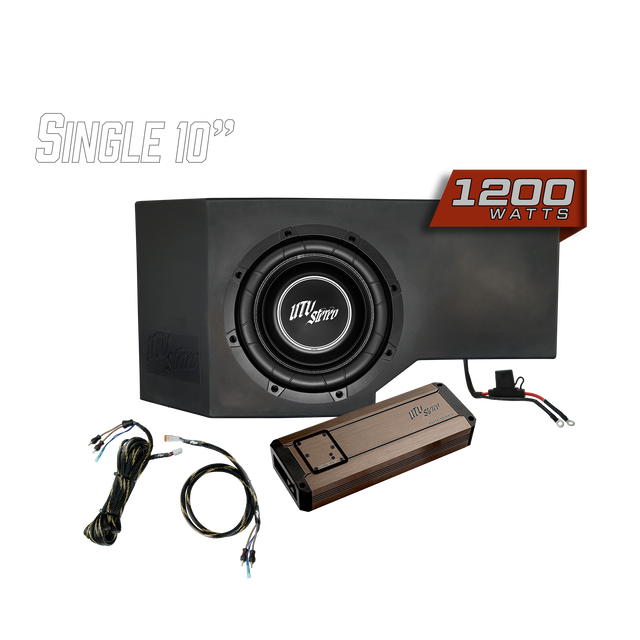 Can-Am® Defender HD10 1200W Single Side 10" Subwoofer Kit  | UTVS-DEF-SUB-1200 UTV Stereo
