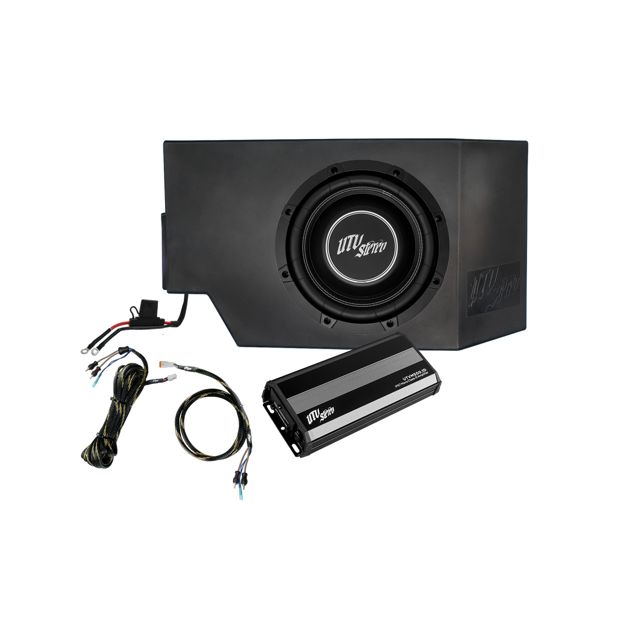 Can-Am® Defender HD10 500W Single Side 10" Subwoofer Kit | UTVS-DEF-SUB-500 UTV Stereo