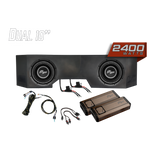 Can-Am® Defender HD10 2400W Dual 10"Subwoofer Kit | UTVS-DEF-SUB-2400-2 UTV Stereo