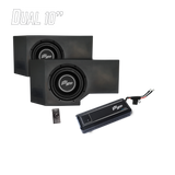 Can-Am® Defender HD11 1000W Dual 10" Subwoofer Kit | UTVS-DEF2-1000-2-GO UTV Stereo