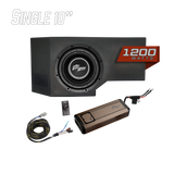 Can-Am® Defender HD11 1200W Single 10" Subwoofer Kit | UTVS-DEF2-1200-1-GO UTV Stereo