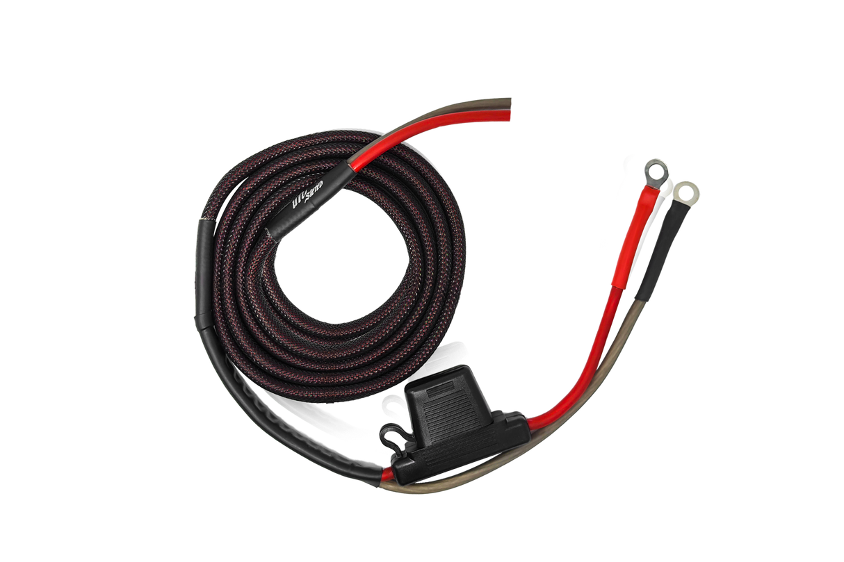 147" Amp Power Harness - 80 Amp Fused | UTVS-HRN-AMP-PWR-147 UTV Stereo