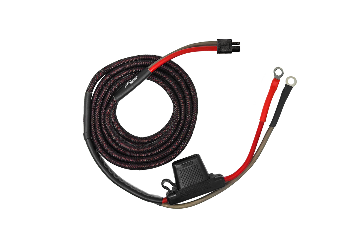Can-Am® Defender HD11 187" Amp Power Harness - 80 Amp Fused | UTVS-HRN-AMP-PWR-187 UTV Stereo