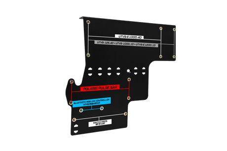 Polaris® RZR® Pro Series Pulse Bar Amplifier Mount  | UTVS-PRO-AMPMT-PB