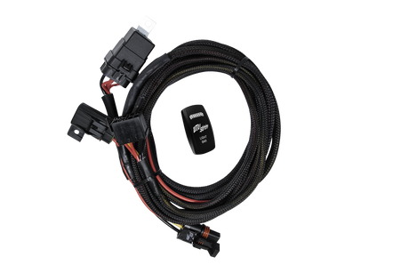 RZR® Pro Series High Current Harness + Rocker Switch & Pulse Bar Plug | UTVS-PRO-HRN-HC-RKR UTV Stereo